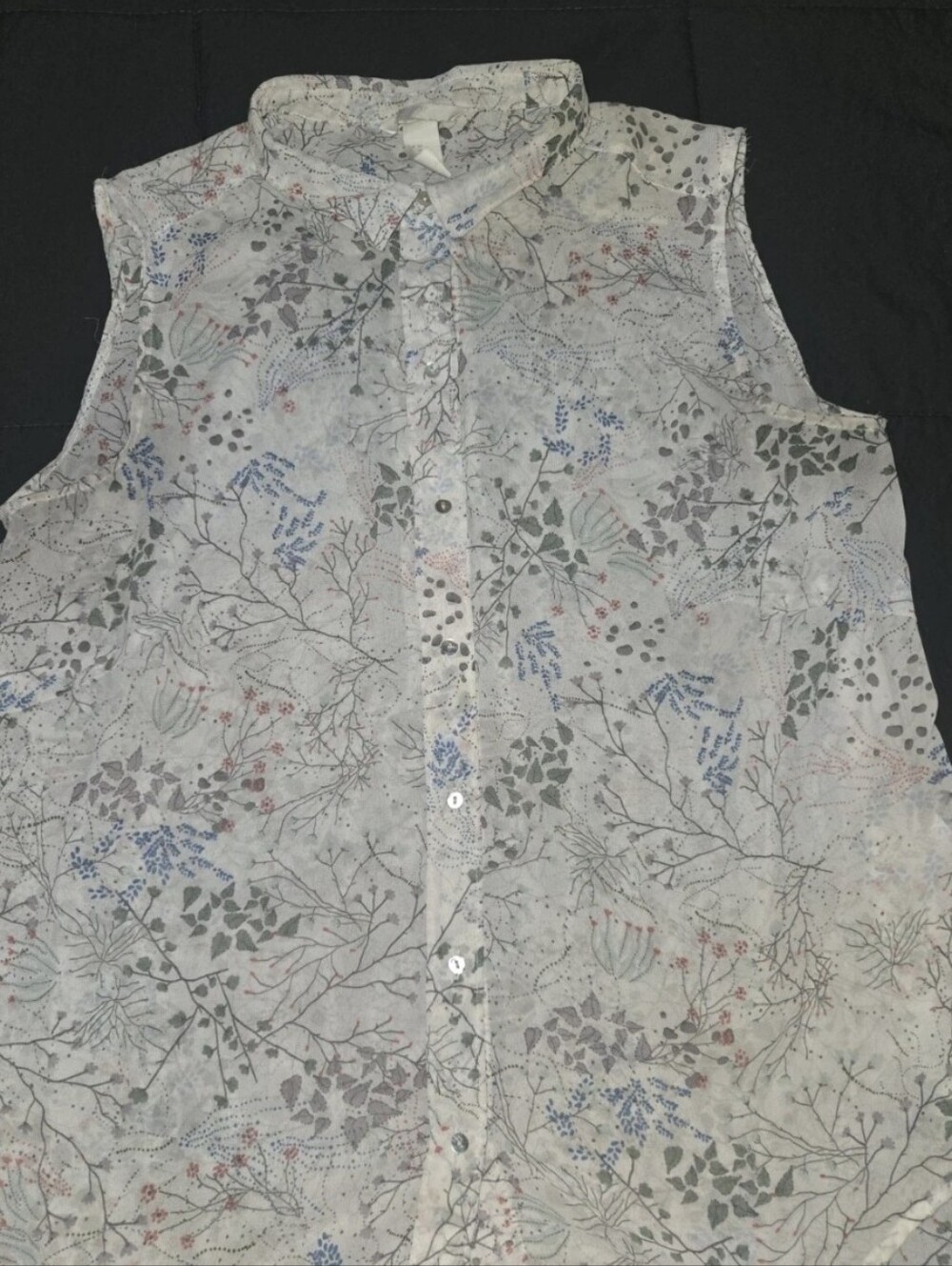 H&M Women's Linen Shirt Size 14